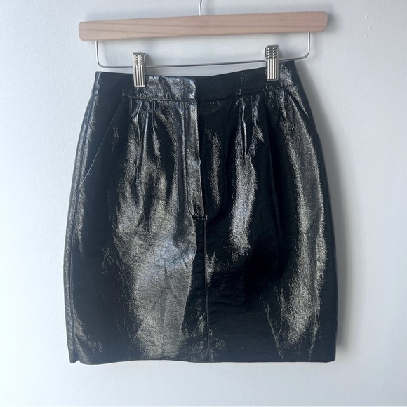 hilary Macmillan Dresses & Skirts - Faux Leather Mini Skirt